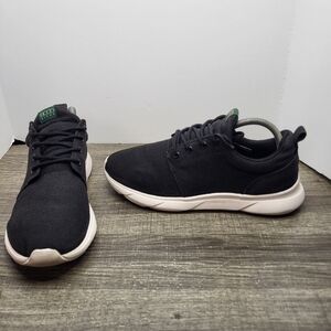 8000 Kicks Men's 9 The Explorer Hemp Shoe Black and White